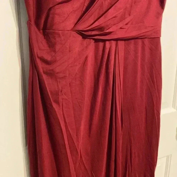 Peruvian Connection maxi dress - medium - red - great condition - draping - Picture 5 of 9